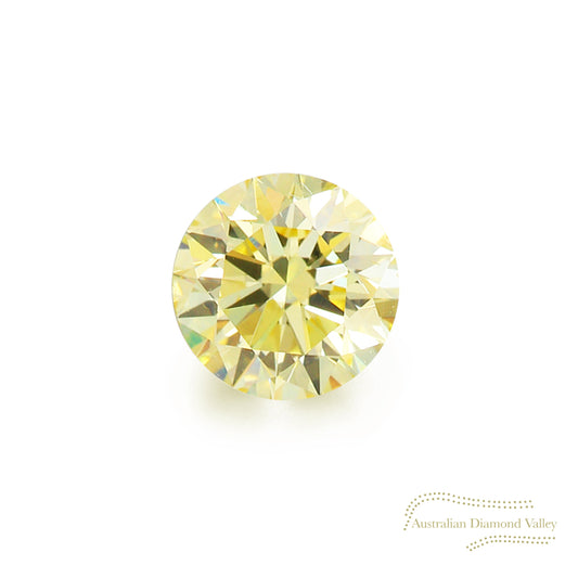 0.06ct Authentic Australian Yellow Diamond of Argyle Origin - NFLY