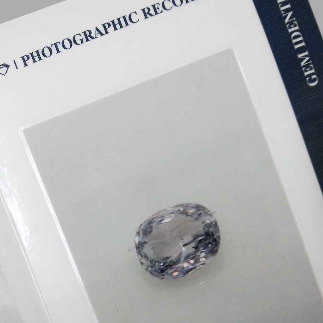 0.11ct Authentic Australian Blue Cushion Cut Diamond of Argyle Origin - BL2 (7/27)