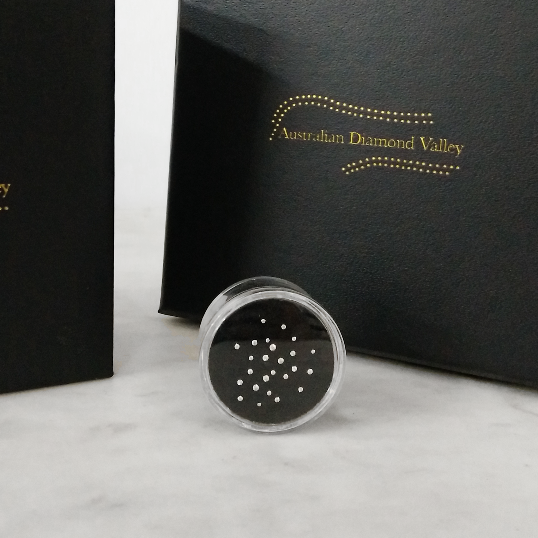 Kununurra Sky 0.10ct Authentic Australian Argyle Origin Diamonds - NCL