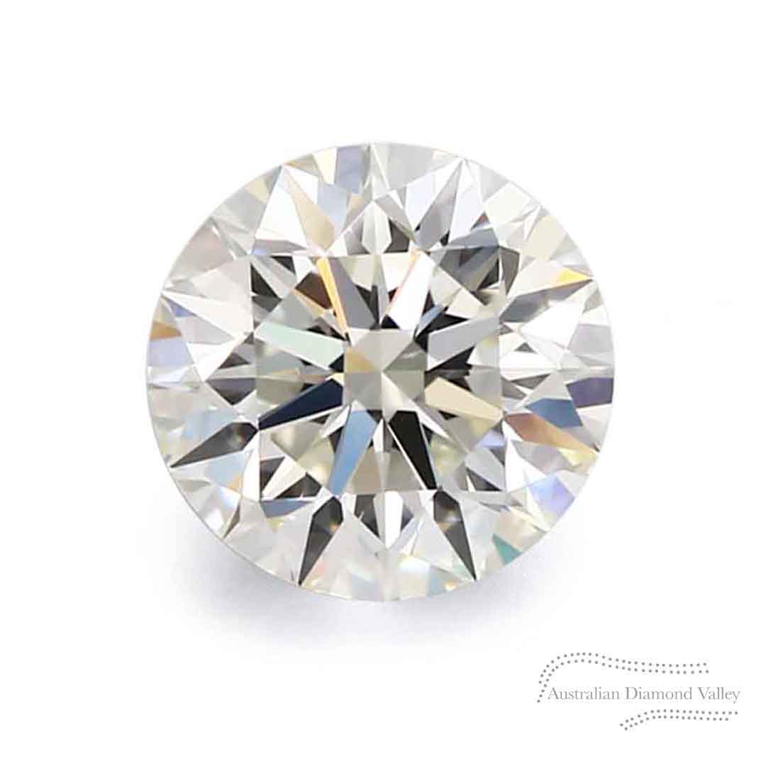 1.01ct Authentic Australian White Diamond of Argyle Origin - K/VS1