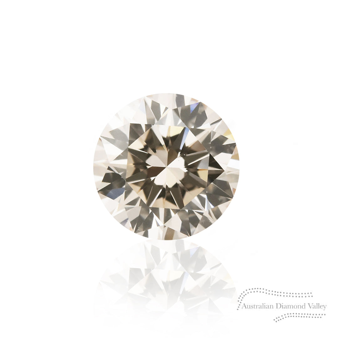0.23ct Authentic Australian Light Champagne Diamond of Argyle Origin - C1/SI2