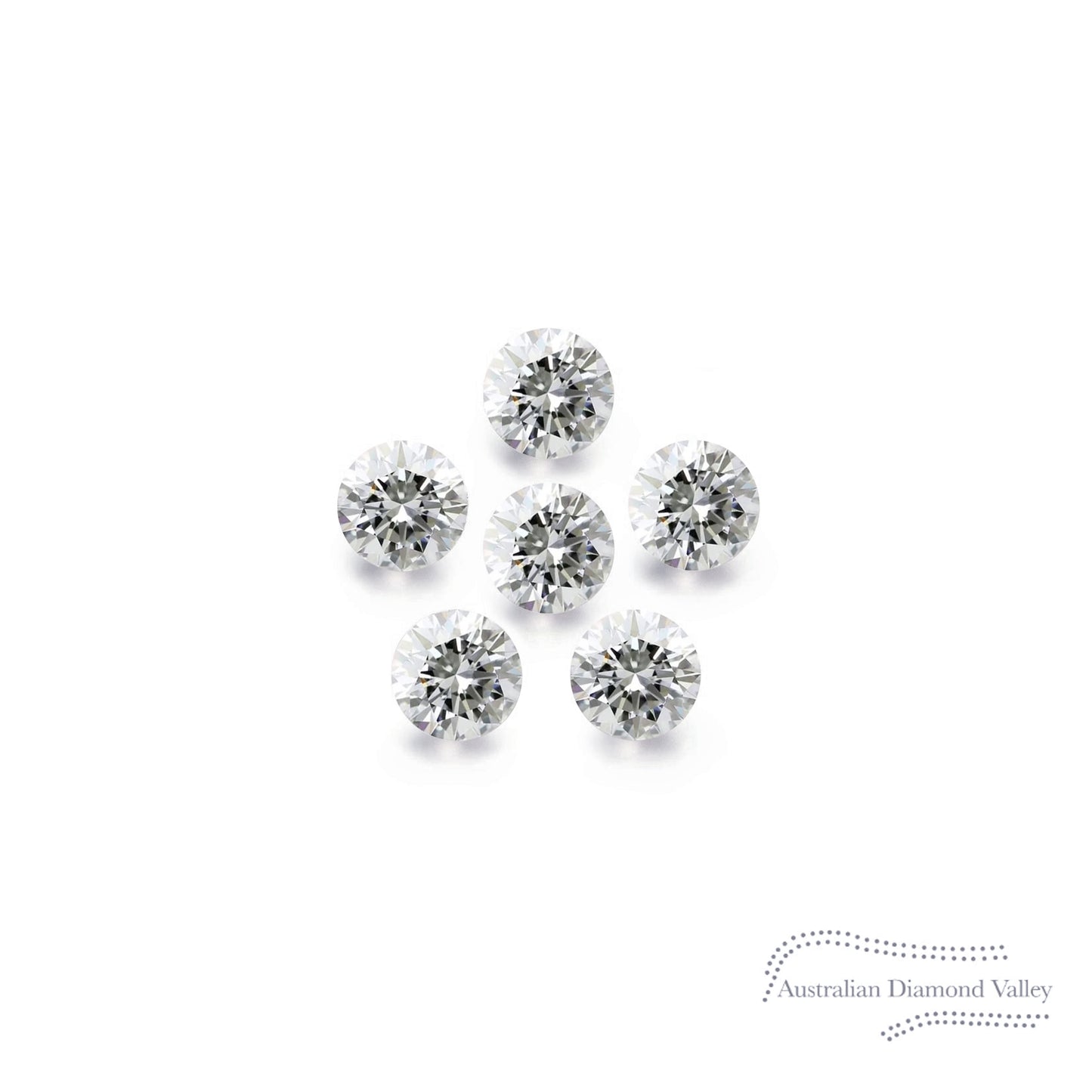 Diamond Valley Baby Daisy 0.03ct Authentic Australian Diamond - White