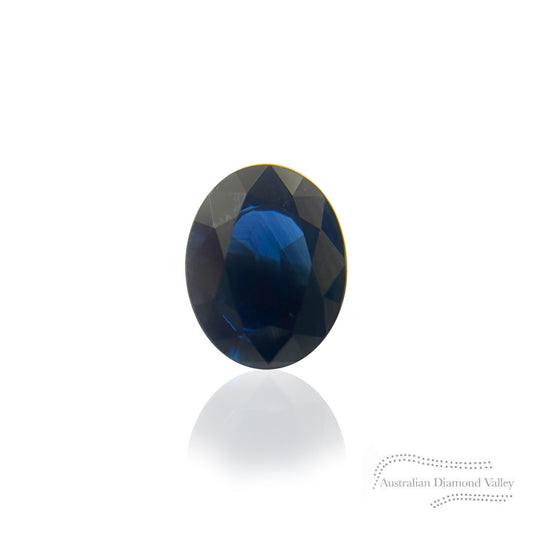 2.82ct Australian Blue Sapphire Oval Cut