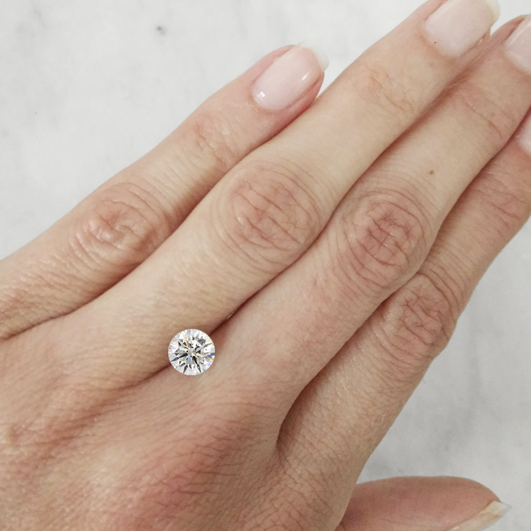 1.01ct Authentic Australian White Diamond of Argyle Origin - K/VS1