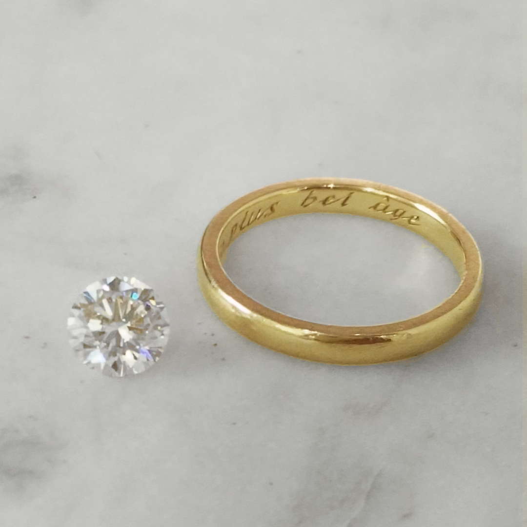 1.01ct Authentic Australian White Diamond of Argyle Origin - K/VS1