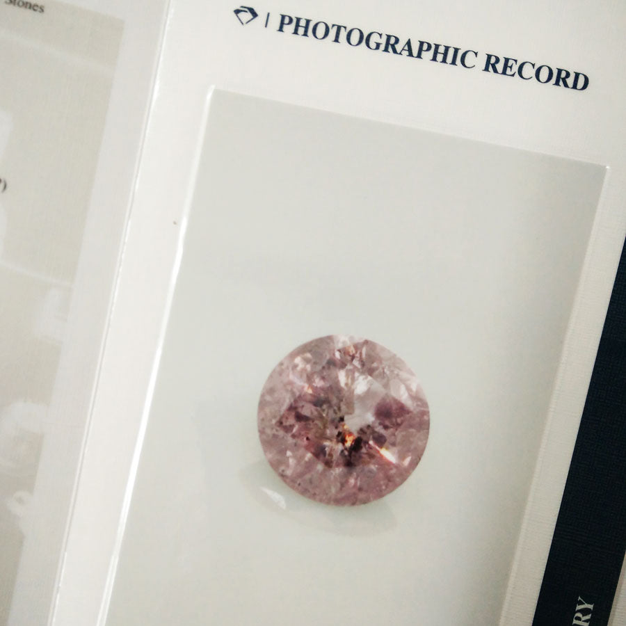 0.77ct Authentic Australian Round Brilliant Cut Diamond - 4P "The Olsen #2"