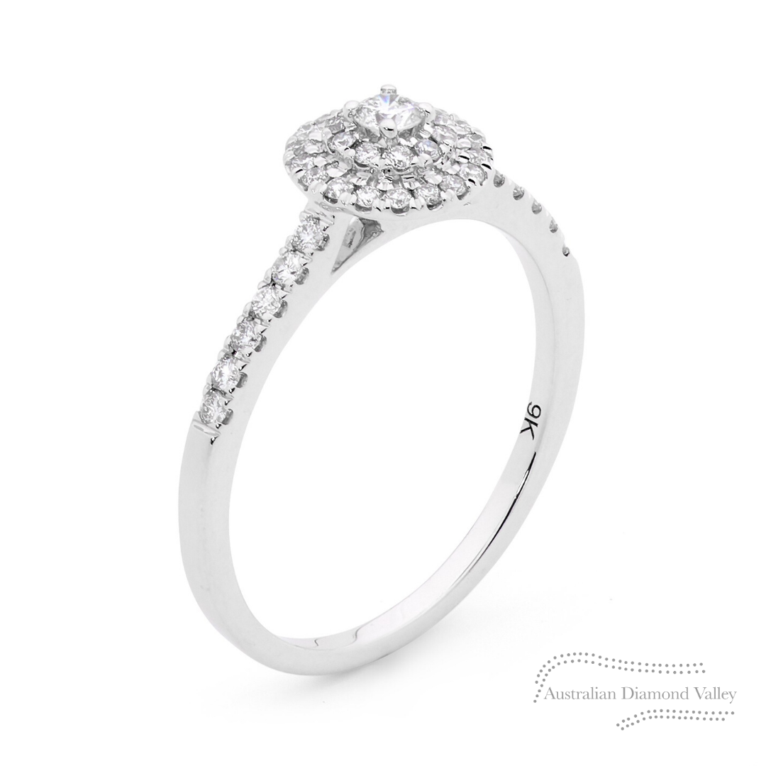 Sunrise Argyle Australian Diamond Ring