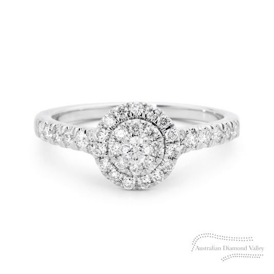 Sunset Argyle Australian Diamond Ring