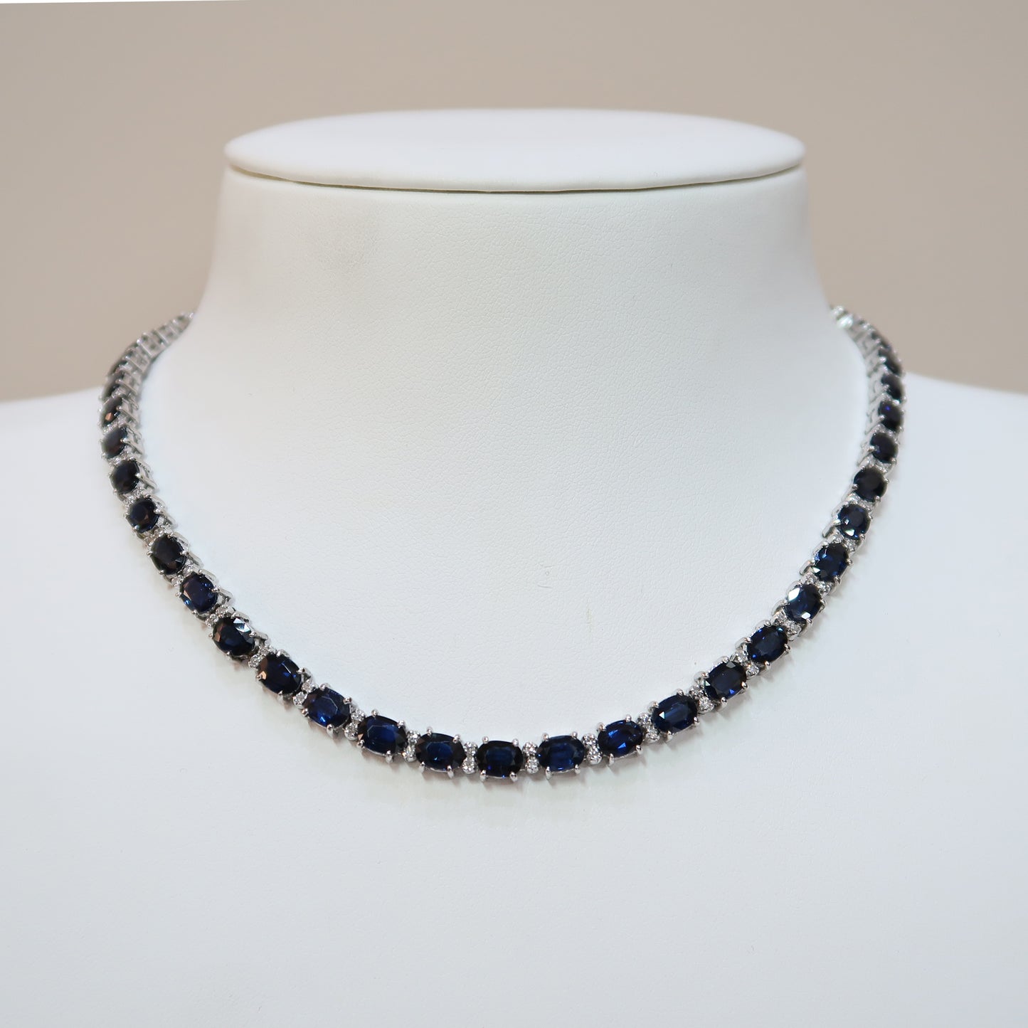 Oceania Australian Blue Sapphire Necklace