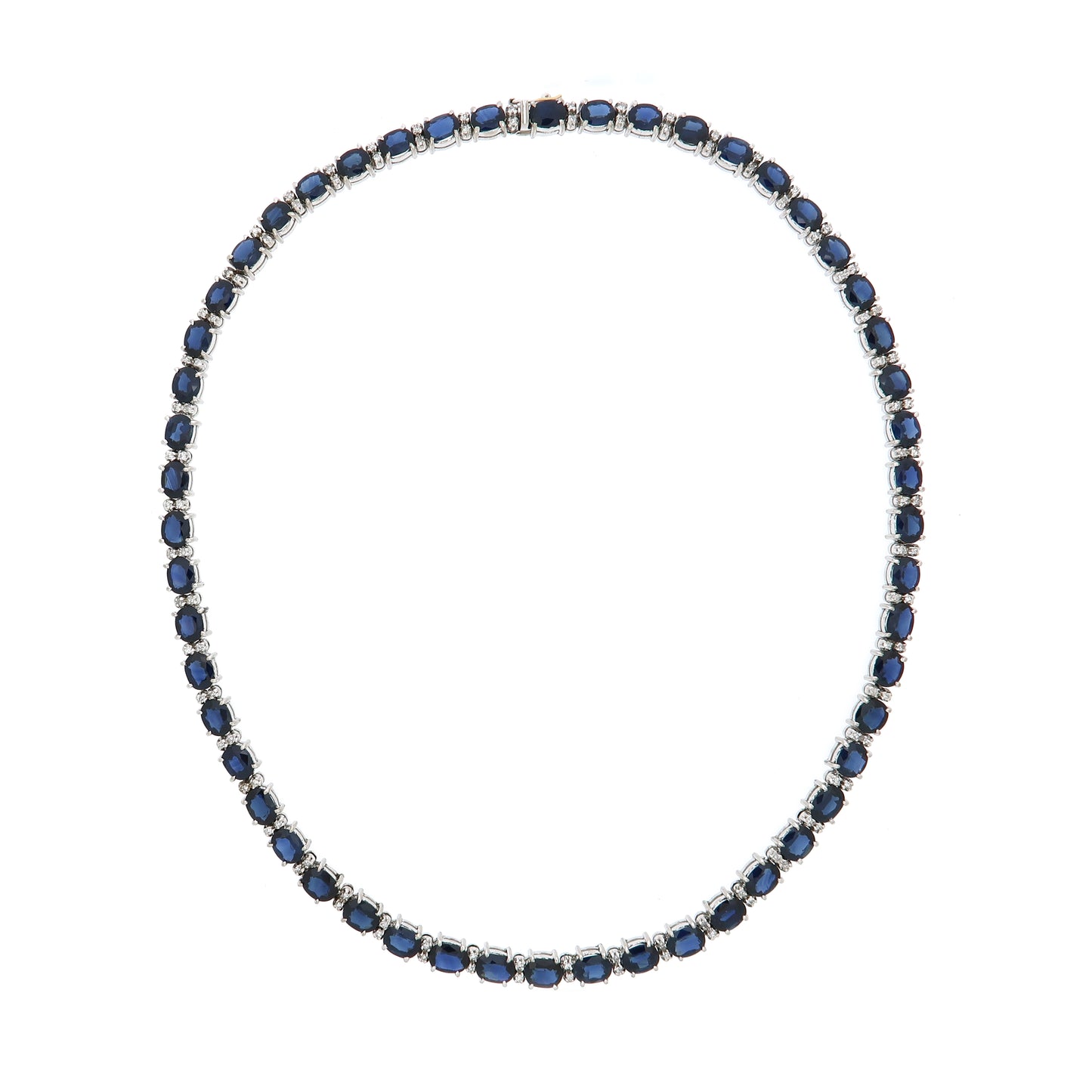 Oceania Australian Blue Sapphire Necklace