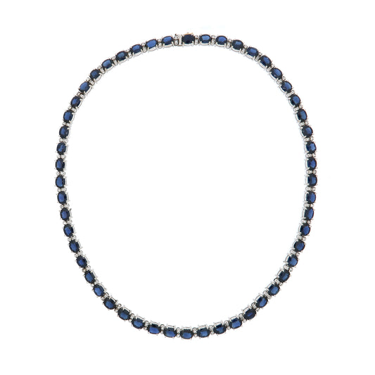 Oceania Australian Blue Sapphire Necklace