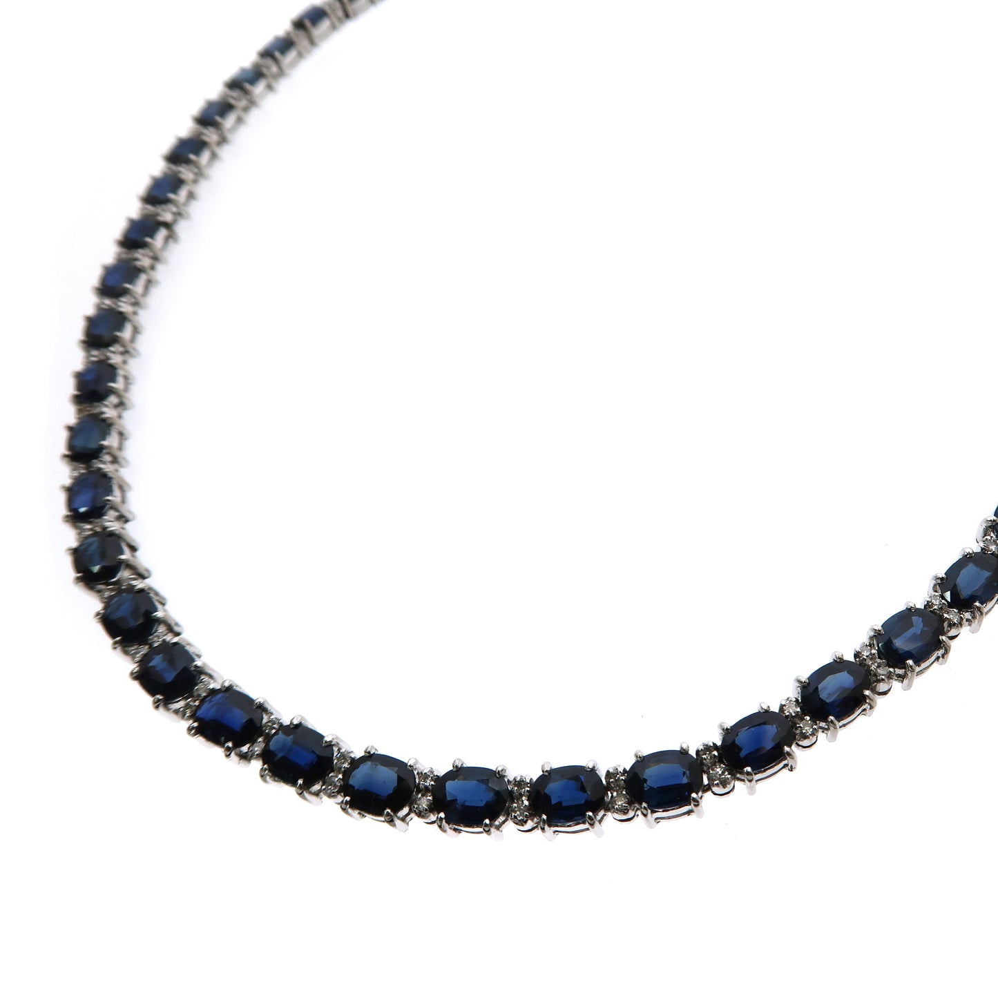 Oceania Australian Blue Sapphire Necklace
