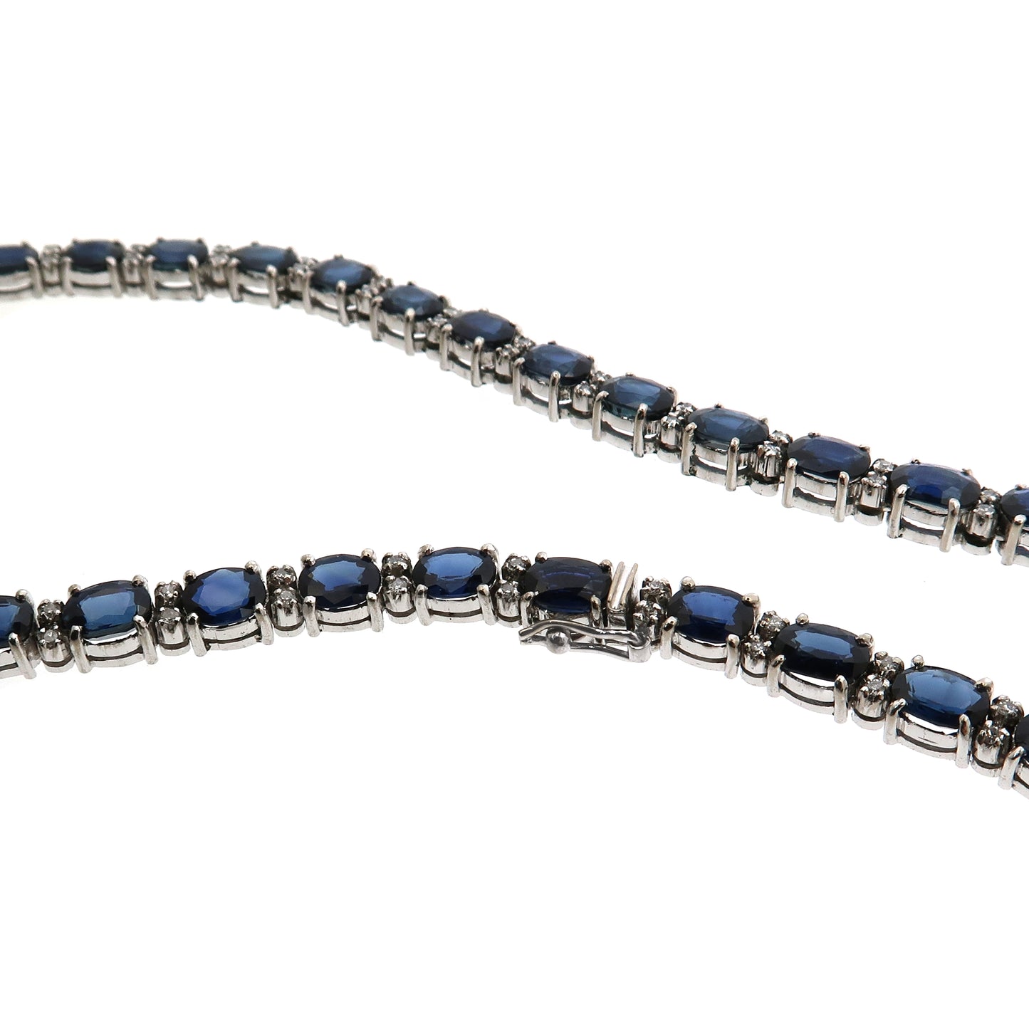 Oceania Australian Blue Sapphire Necklace