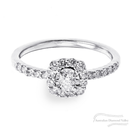 Sea Argyle Australian Diamond Ring