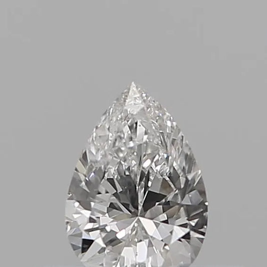 0.08ct Pear Natural Diamond (Colour E, Clarity VS2, Cut VG, IGI Certified)