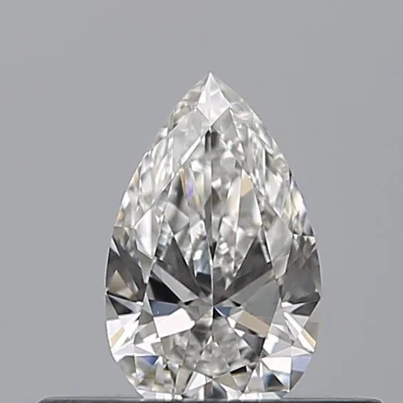 0.23ct Pear Natural Diamond (Colour E, Clarity IF, GIA Certified)