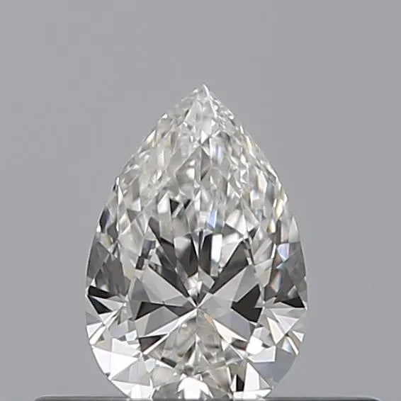 0.23ct Pear Natural Diamond (Colour E, Clarity IF, GIA Certified)