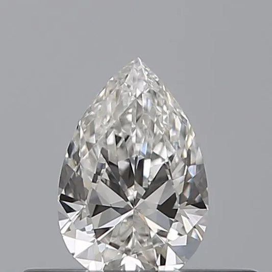 0.23ct Pear Natural Diamond (Colour E, Clarity IF, GIA Certified)