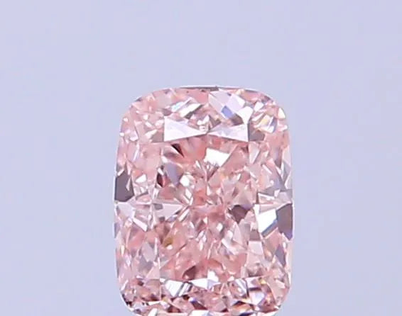 0.36ct Cushion modified Lab Grown Diamond (Colour Fancy Intense Pink, Clarity VS2, IGI Certified)