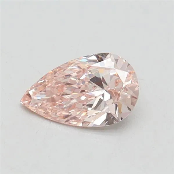0.38ct Pear Lab Grown Diamond (Colour Fancy Light Pink, Clarity VS1, IGI Certified)