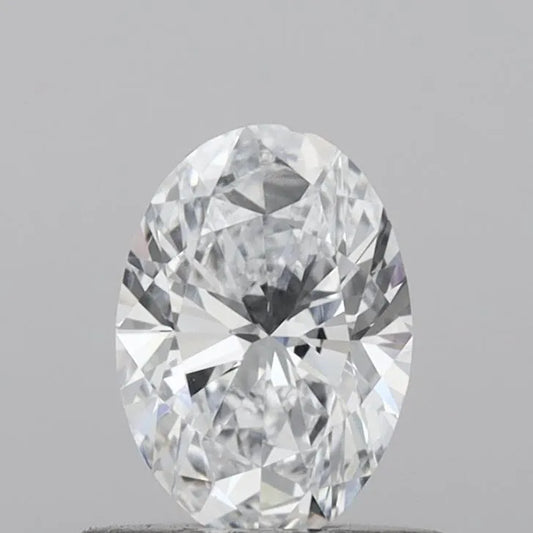 0.52ct Oval Lab Grown Diamond (Colour D, Clarity VS2, IGI Certified)