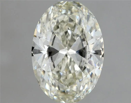 0.71ct Oval Natural Diamond (Colour I, Clarity VS2, Cut VG, IGI Certified)