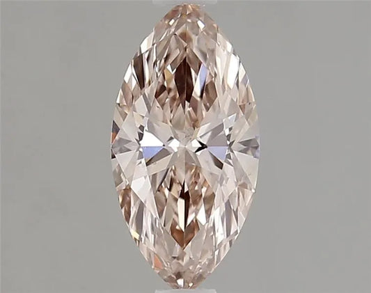 0.74ct Marquise Lab Grown Diamond (Colour Fancy Intense Pink, Clarity VS1, IGI Certified)