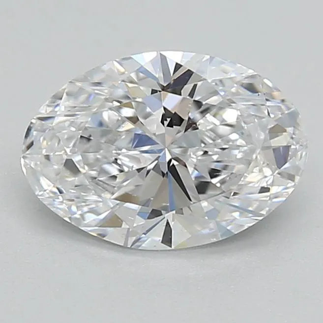0.91ct Oval Lab Grown Diamond (Colour D, Clarity VS2, IGI Certified)