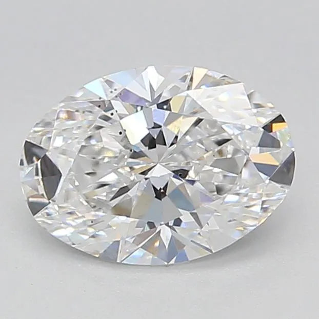 0.91ct Oval Lab Grown Diamond (Colour E, Clarity VS2, IGI Certified)