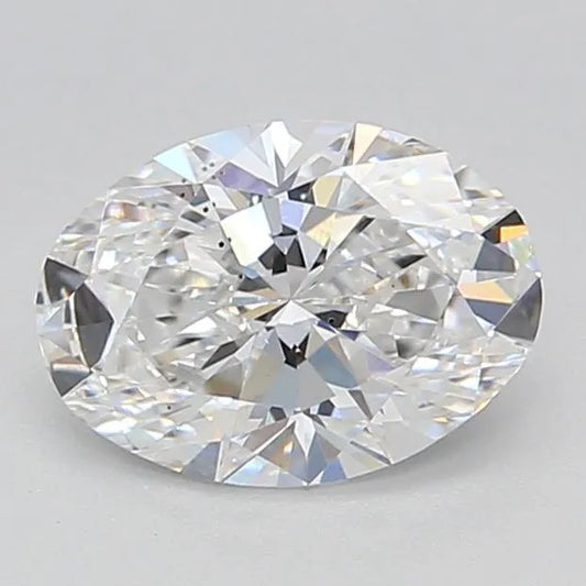 0.91ct Oval Lab Grown Diamond (Colour E, Clarity VS2, IGI Certified)