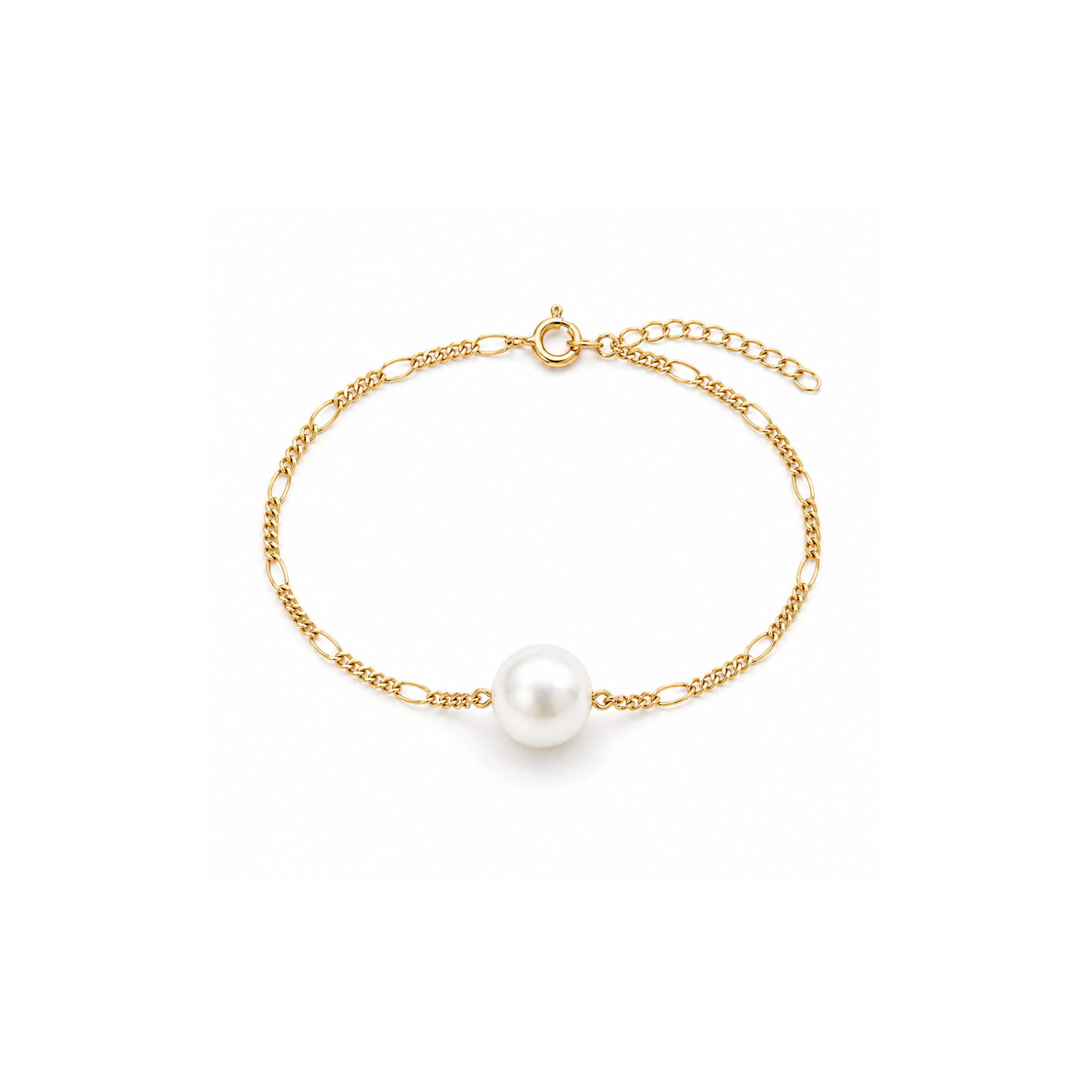 Figaro Pearl Bracelet