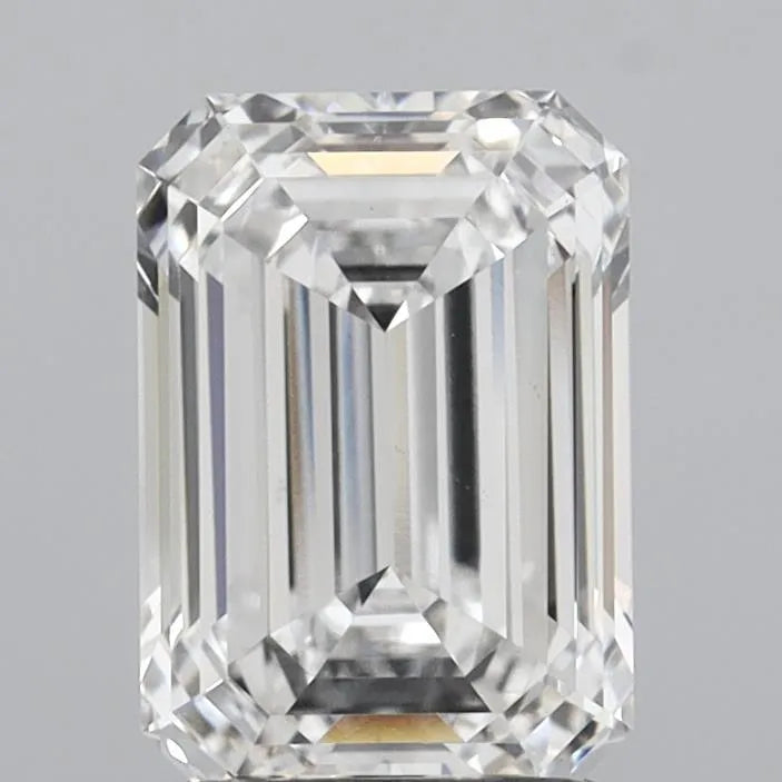 2.06ct Emerald Lab Grown Diamond (Colour F, Clarity VVS2, IGI Certified)