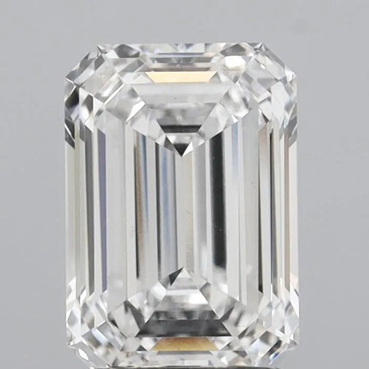 2.06ct Emerald Lab Grown Diamond (Colour F, Clarity VVS2, IGI Certified)