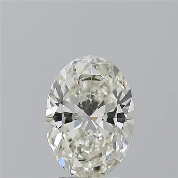 2.50ct Oval Natural Diamond (Colour J, Clarity VVS2, GIA Certified)