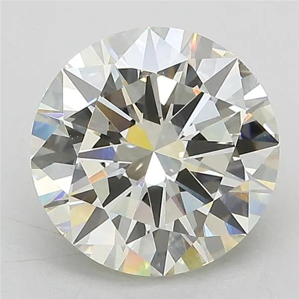 3.00ct Round Lab Grown Diamond (Colour J, Clarity VS1, Cut EX, IGI Certified)