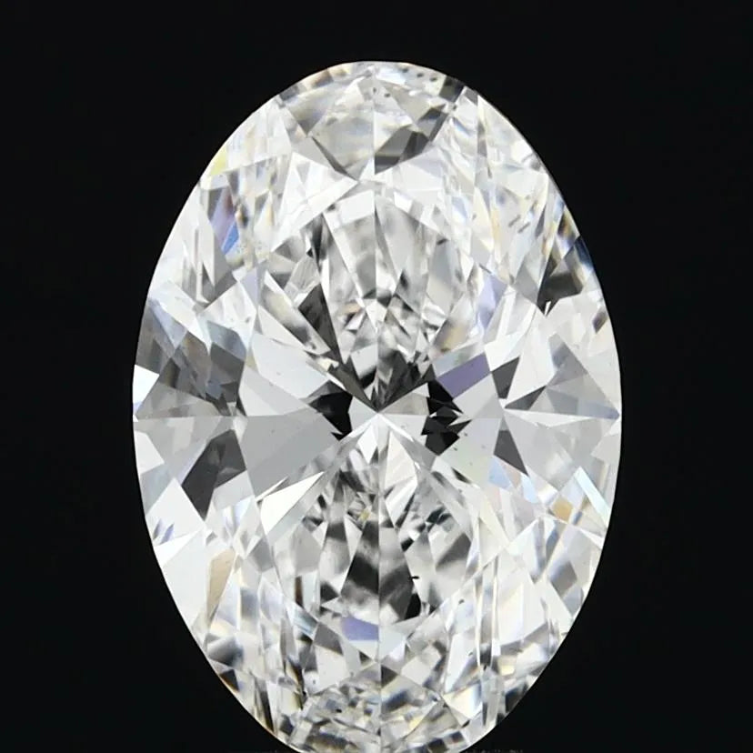 3.01ct Oval Lab Grown Diamond (Colour D, Clarity VS2, IGI Certified)