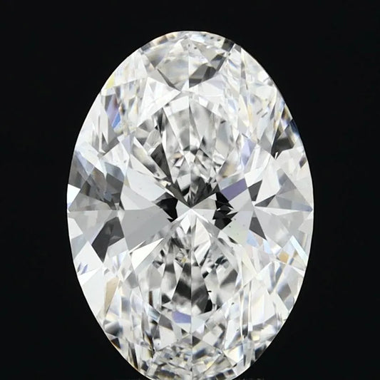 3.01ct Oval Lab Grown Diamond (Colour D, Clarity VS2, IGI Certified)
