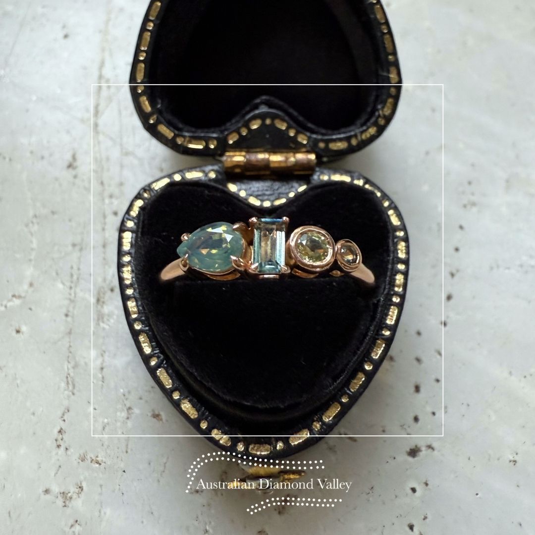 Aurora Australian Sapphire Ring