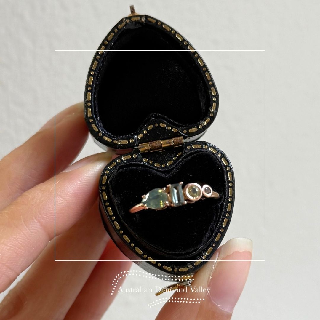 Aurora Australian Sapphire Ring