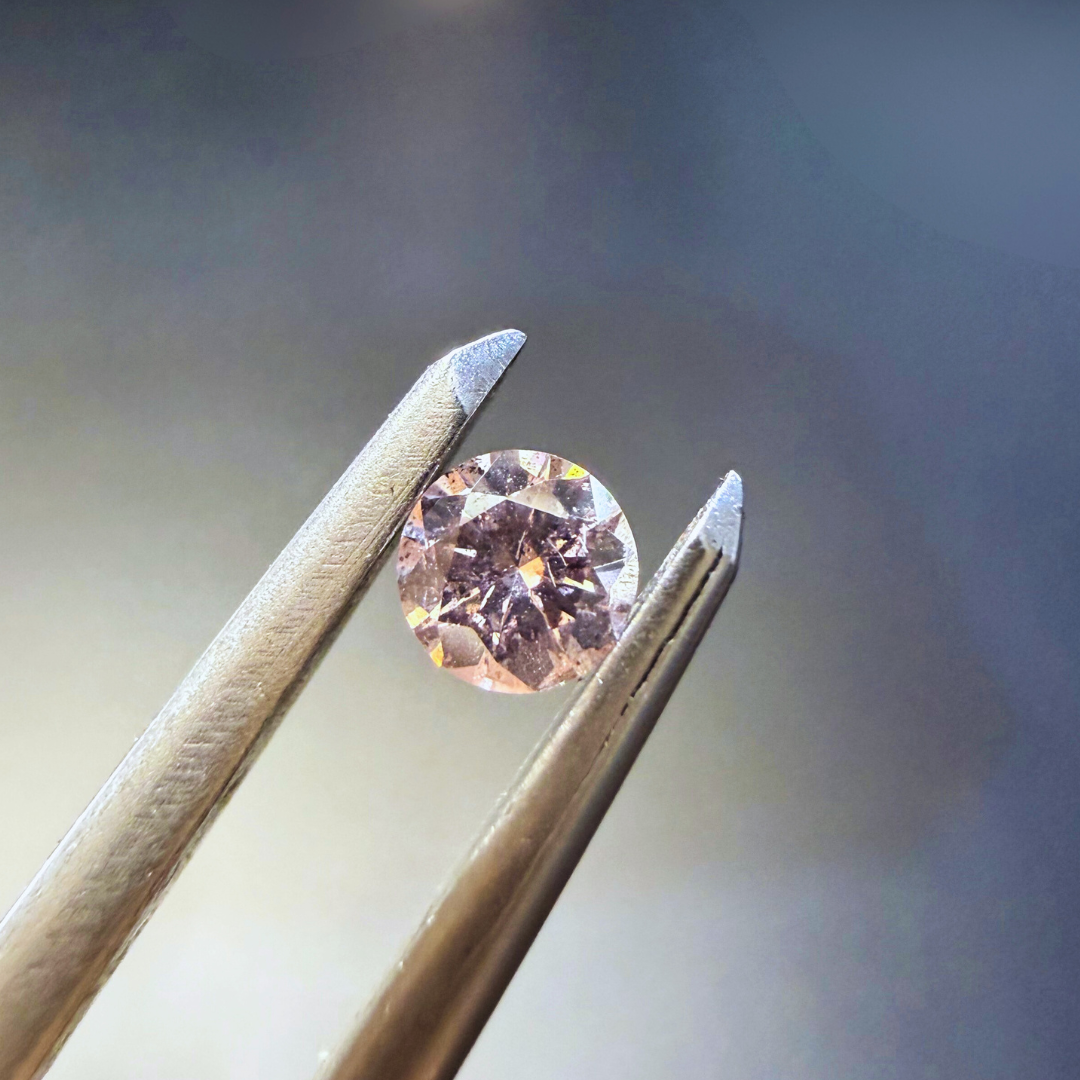 0.10ct Authentic Australian Pink Diamond of Argyle Origin - 6P