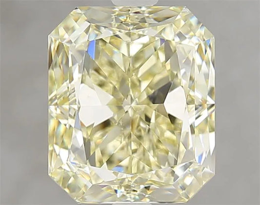 5.01ct Radiant Natural Diamond (Colour Fancy Light Yellow, Clarity VS2, GIA Certified)