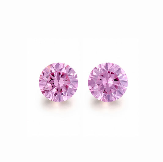 0.05ct Matched Pair Australian Pink Argyle Origin Diamond - 5PP