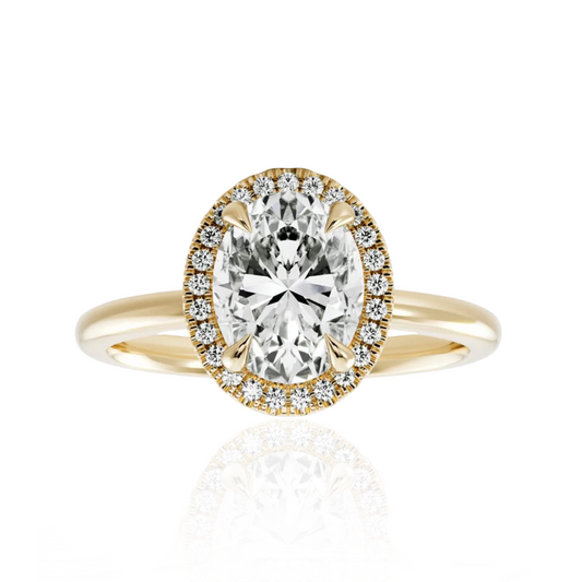 Brighton Diamond Halo Ring