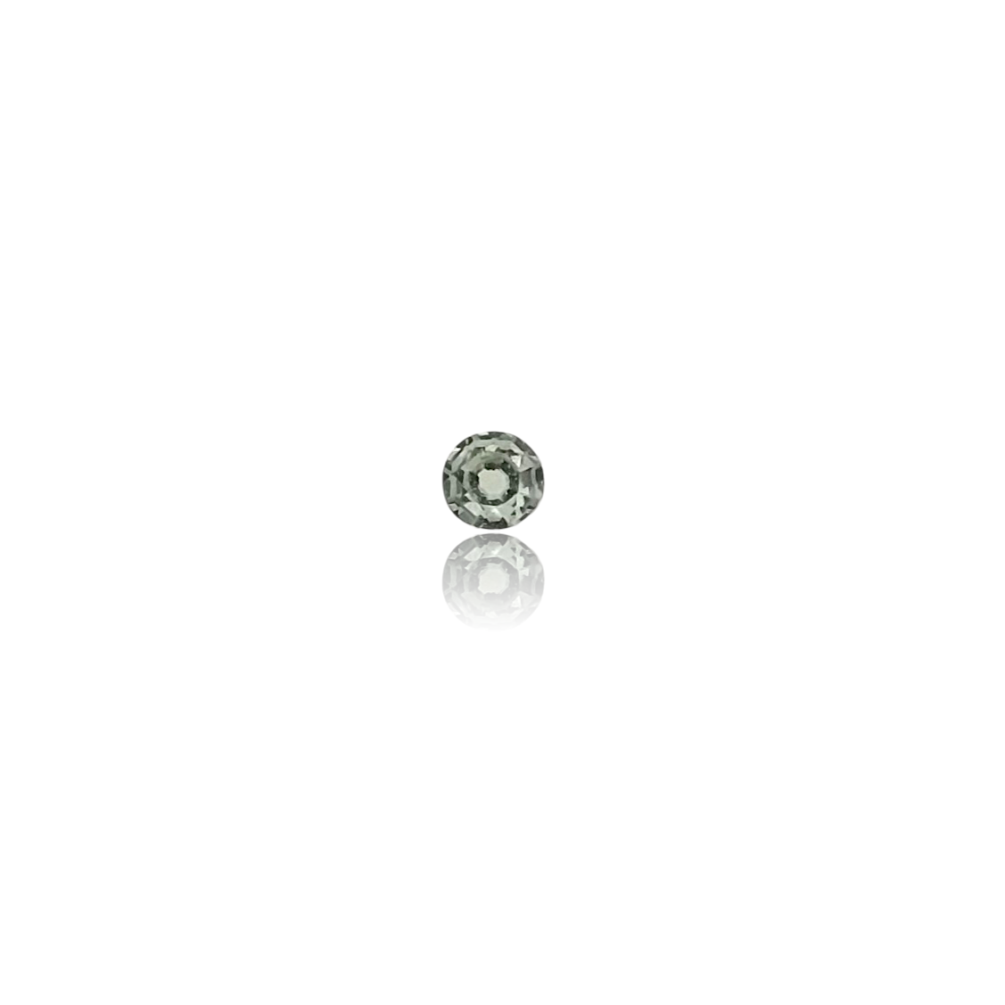 0.057ct オーストラリア産ライトグリーンサファイア ラウンドカット