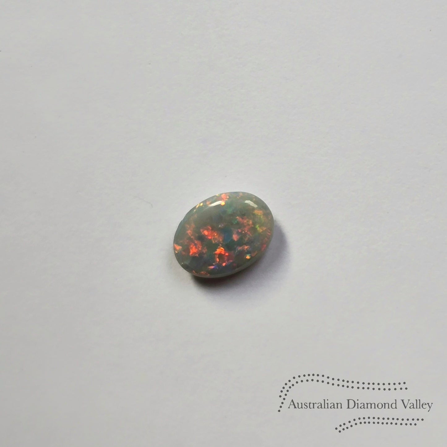 0.034ct Australian Oval Opal