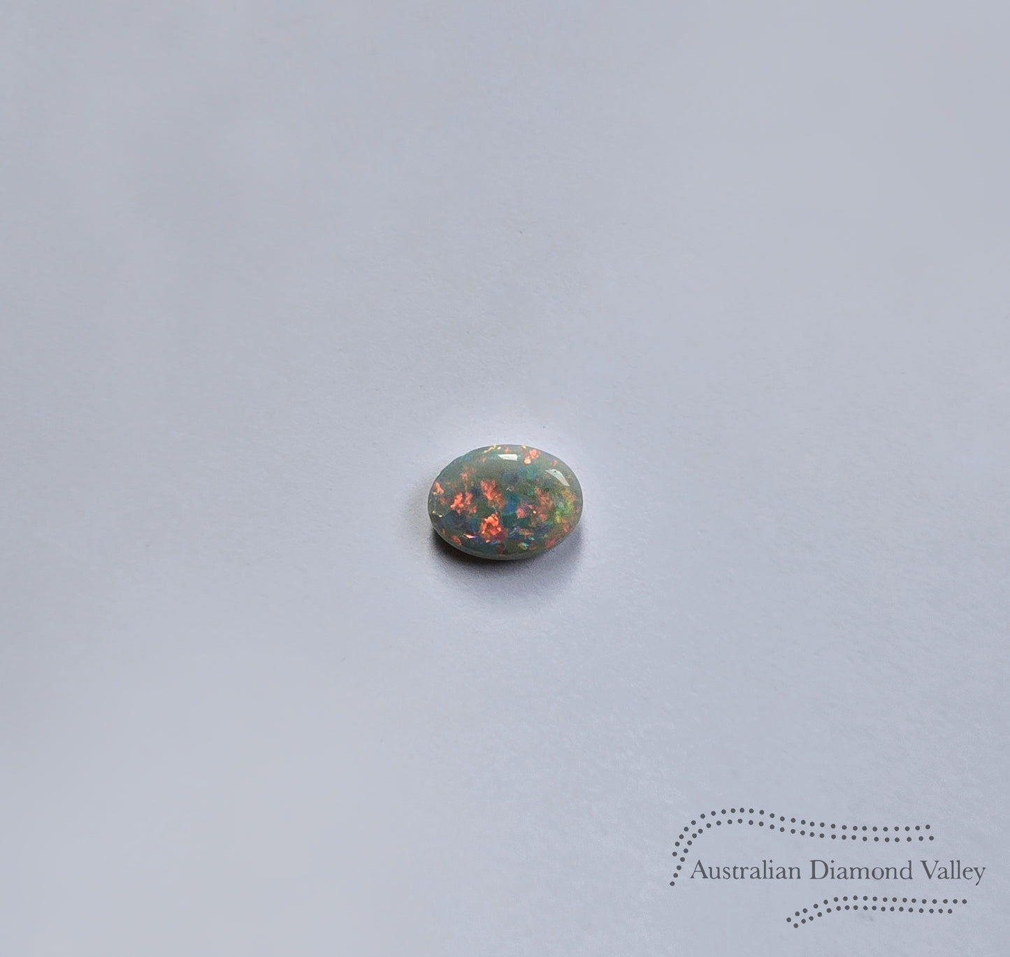 0.034ct Australian Oval Opal