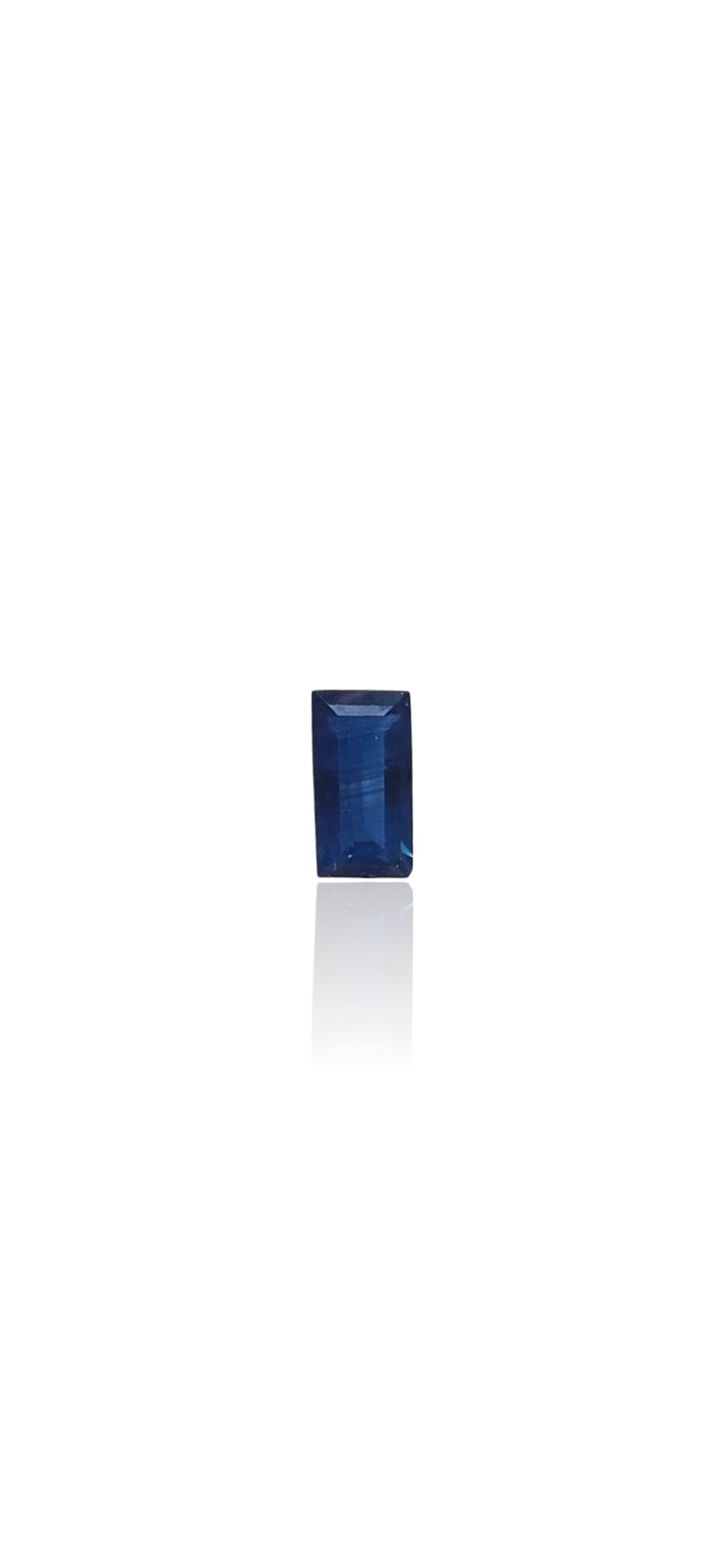 0.45ct オーストラリアンブルーサファイア バゲットカット