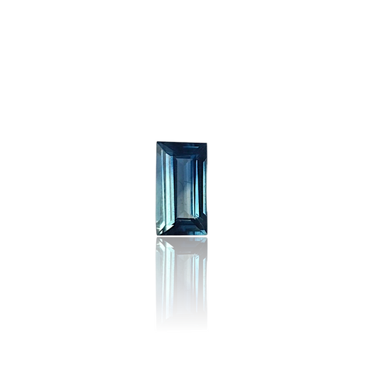 0.47ct Australian Blue Sapphire Baguette Cut