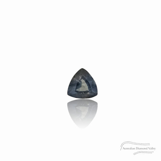 0.50ct Australian Yellow/Blue Sapphire Trillion Cut