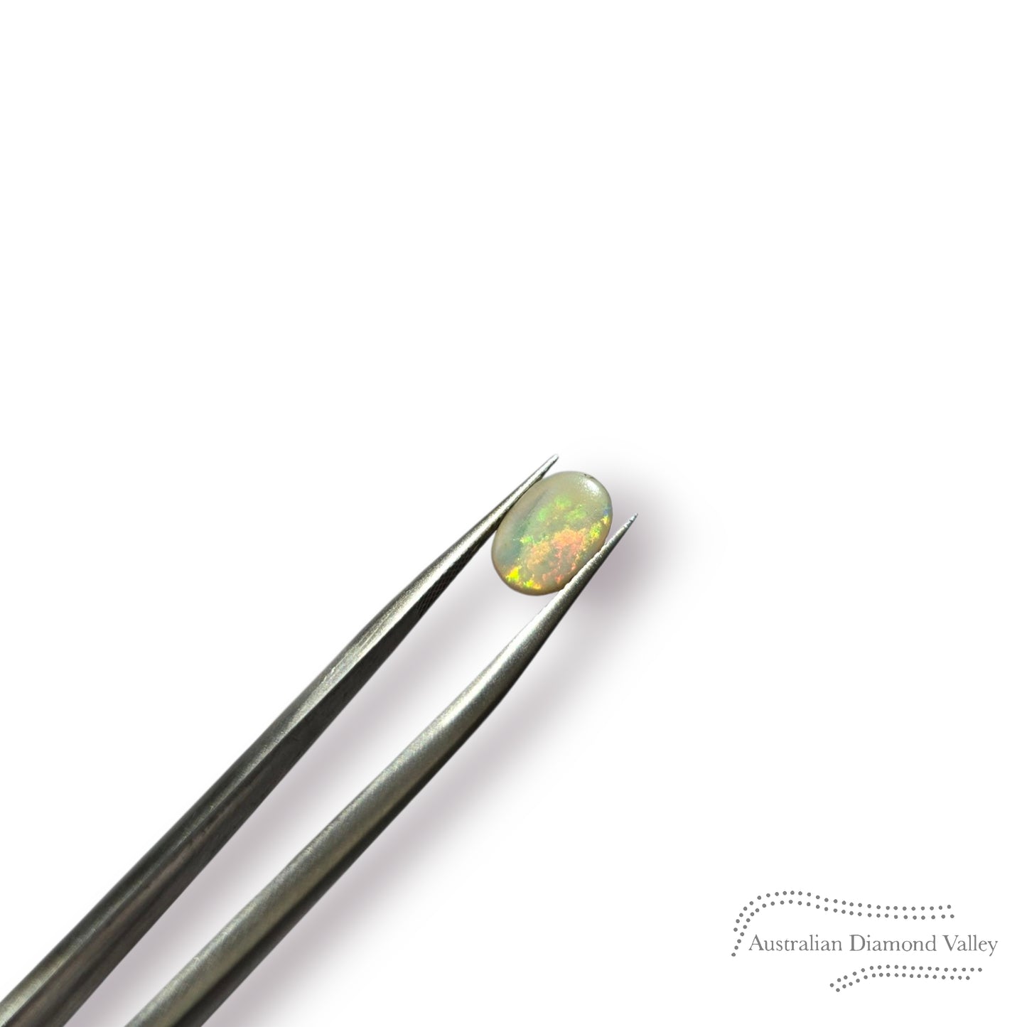 1.00ct Australian Black Oval Opal